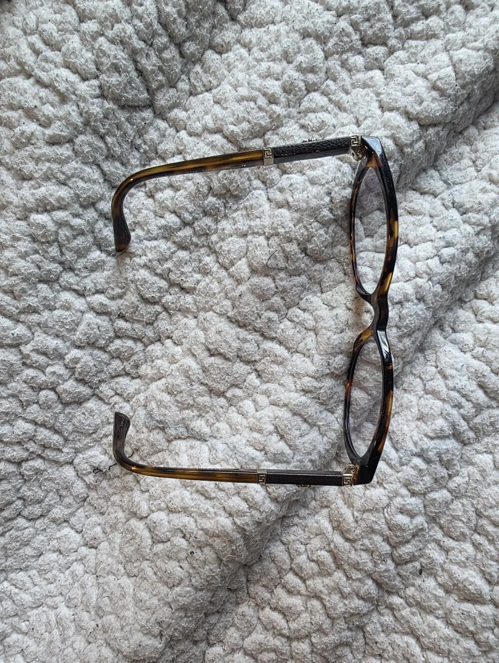Versace Eyeglasses Frames MOD 3219-Q 5148 Tortoise Gold Medusa 54-17-140